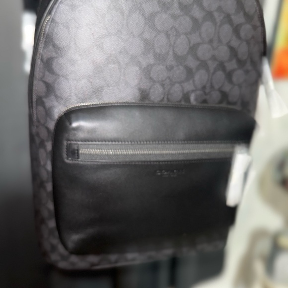 🆕Coach Black unisex Backpack - Picture 10 of 14